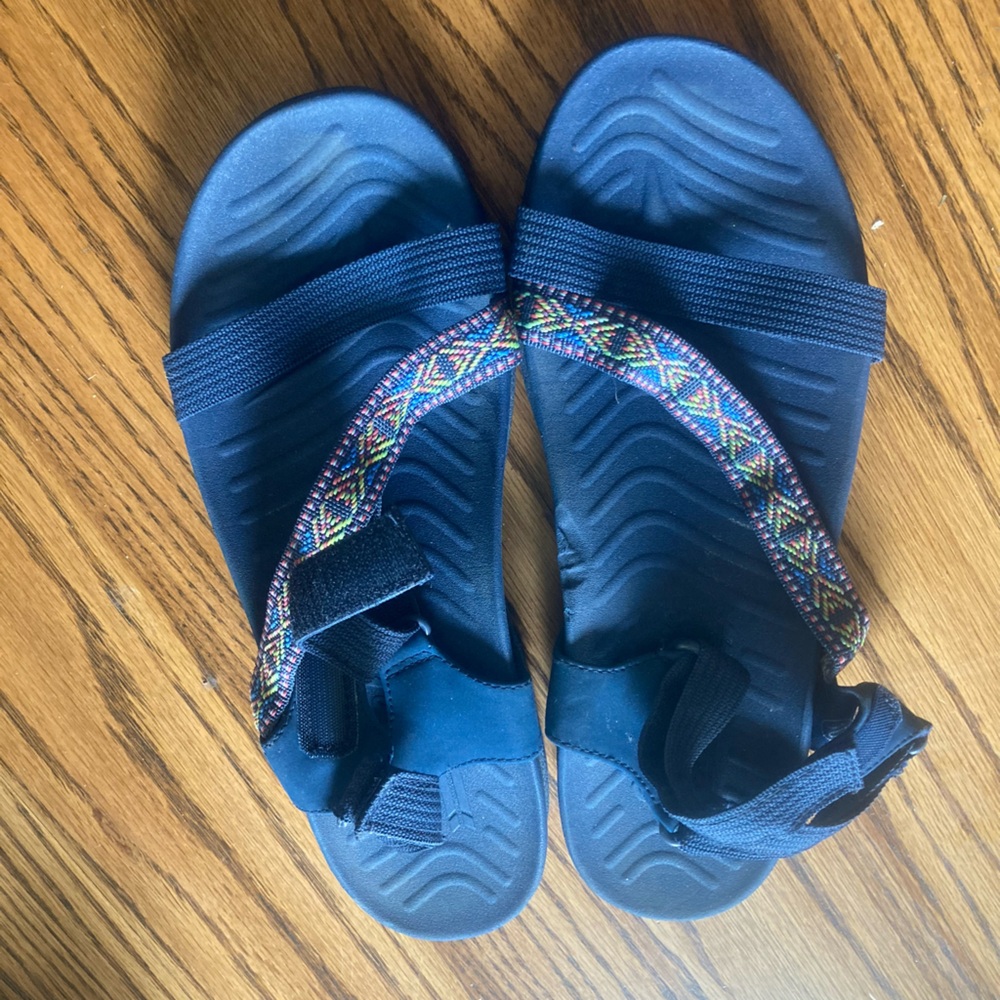 Women’s sz 10 skecher Velcro sandal NWOT